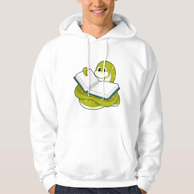 Snake at Reading with Bok Hoodie (Framsida)
