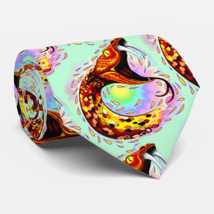 Snake Attack Psychedelic Surreal Art Slips