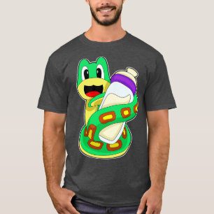 Snake Baby flaska Mjölk T Shirt