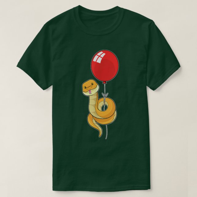 Snake Balloon T Shirt (Design framsida)