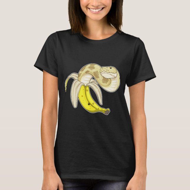 Snake Banana T Shirt (Framsida)