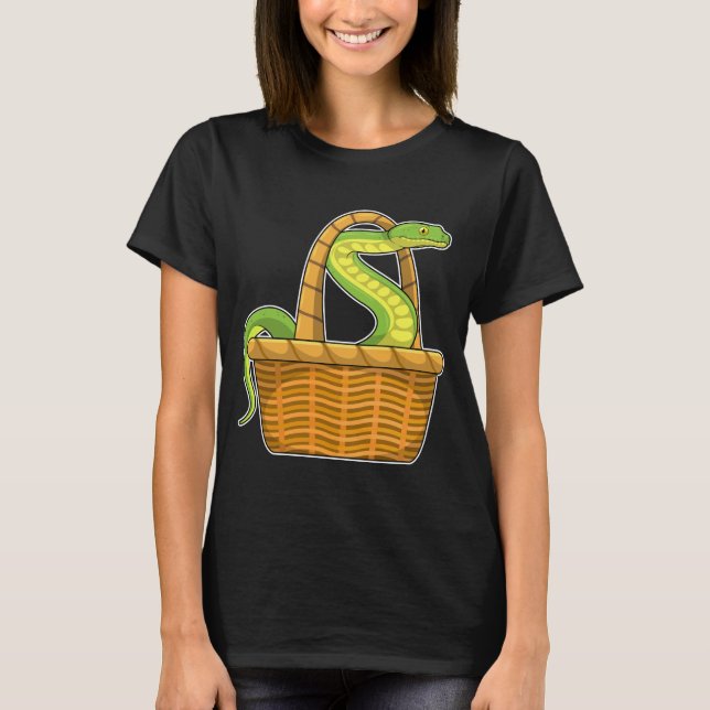 Snake Basket T Shirt (Framsida)