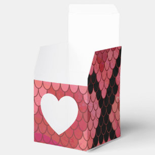 Snake Black and Red Print Presentaskar