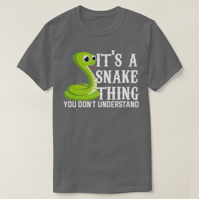 Snake Boa Constritor  T Shirt (Design framsida)