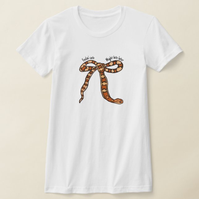 Snake Bow Tri-Blend Shirt T (Laydown)