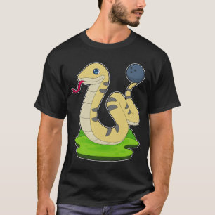Snake Bowling Bowling ball T Shirt