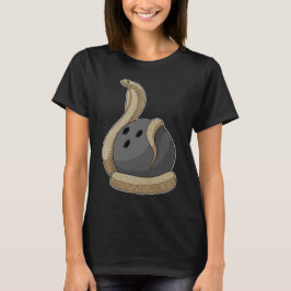 Snake Bowling Bowling ball T Shirt