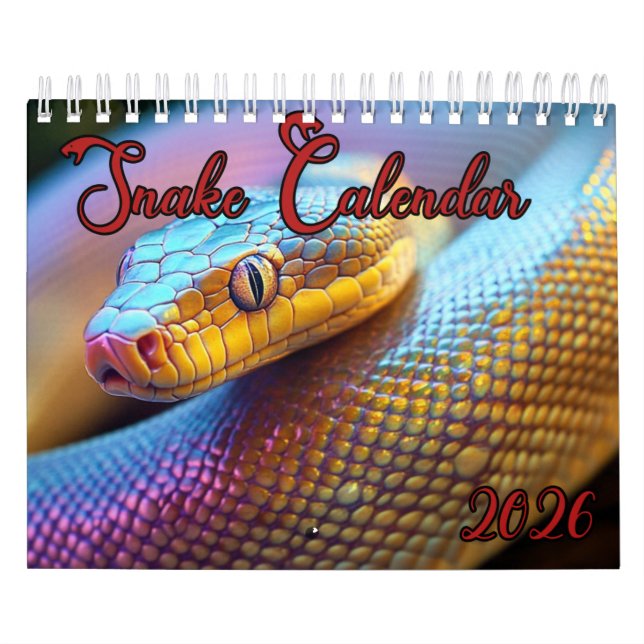 Snake Calendar 2025 Kalender (Omslag)