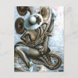 Snake Charmer Vykort