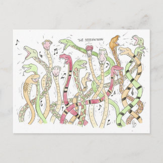 Snake Choir, The SSSSSixteen Vykort
