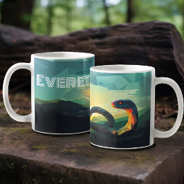 Snake Clever och Kreativ - Personlig Kaffemugg