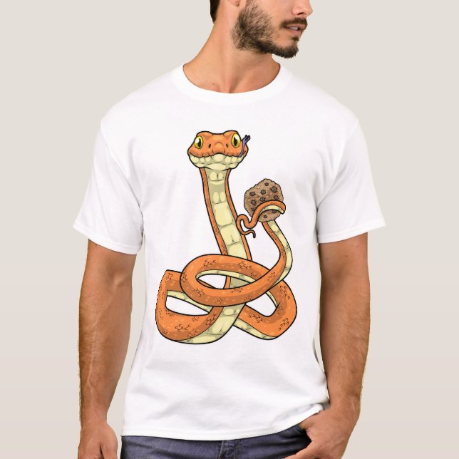 Snake Cookie T Shirt (Framsida)