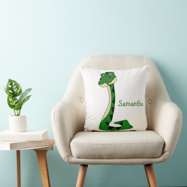 Snake Design Personalised Kudde (Stol)