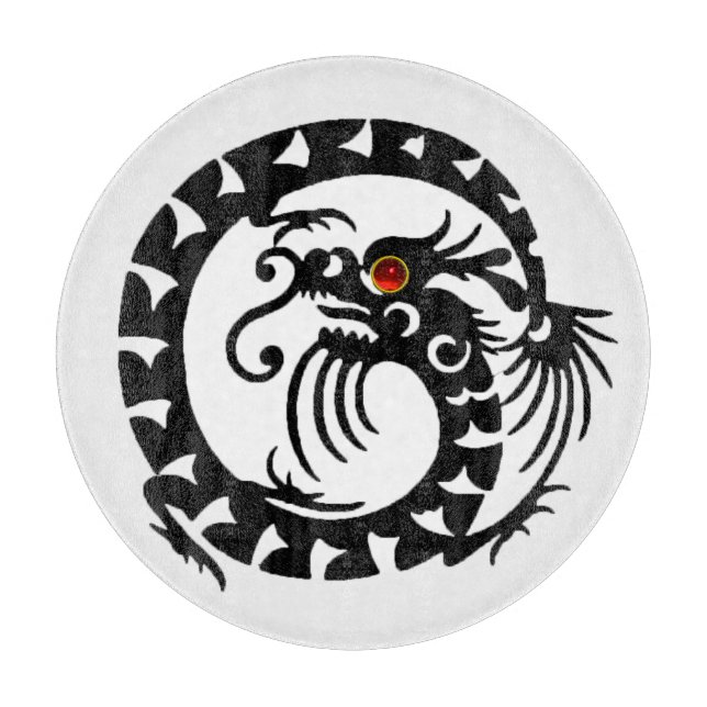 SNAKE DRAGON, Black,White,Red Ruby (Framsidan)