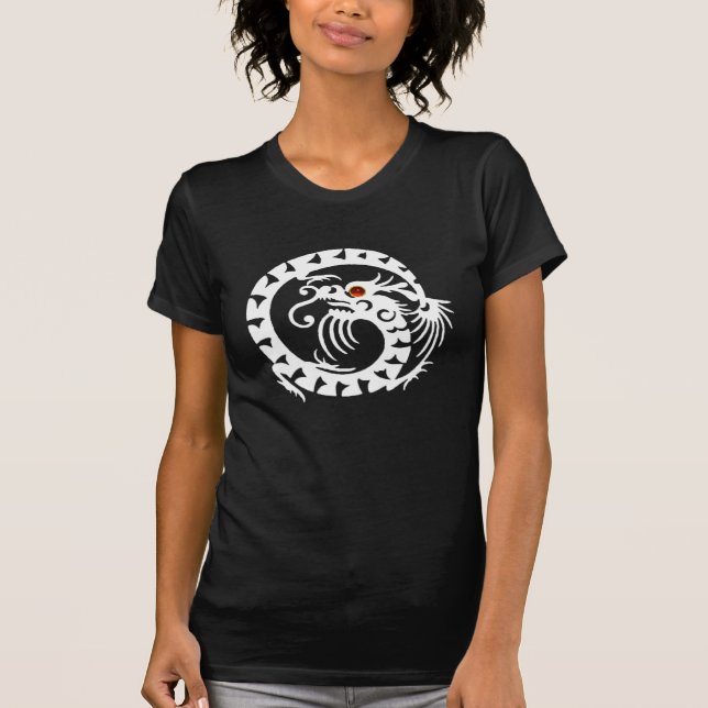 SNAKE DRAGON RUBY TEE (Framsida)