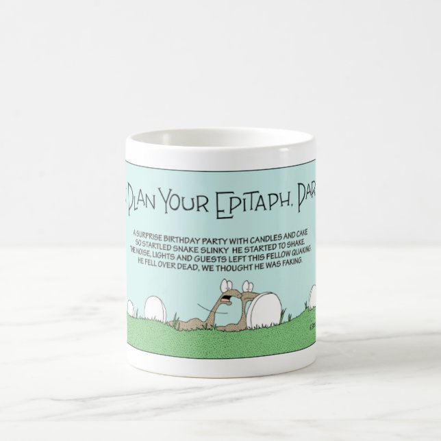 Snake Epitaph Kaffemugg (Center)