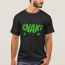 Snake Eyes T-Shirt | Djärv Ormgrafik
