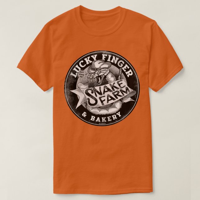 Snake Farm T Shirt (Design framsida)