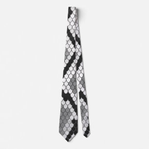Snake Grått, White and Black Print Slips