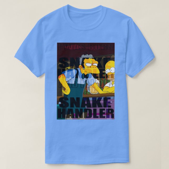 Snake-hanterare T Shirt (Design framsida)