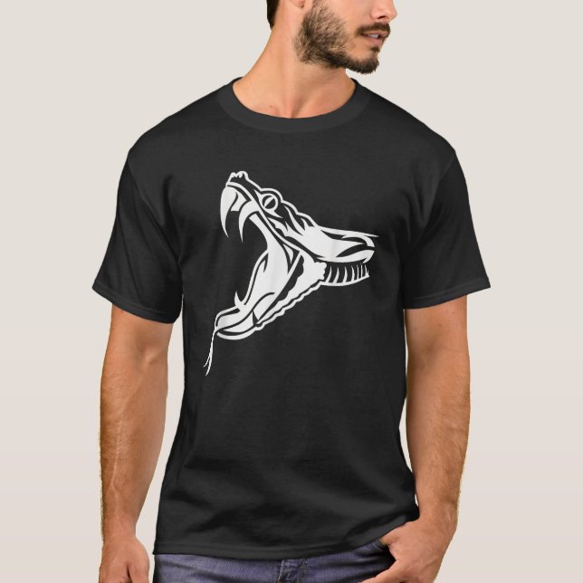 Snake head T Shirt (Framsida)