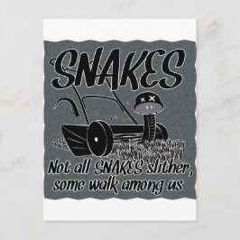 Snake in Grass Vykort