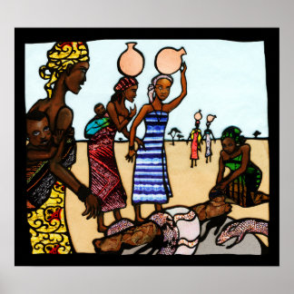 Snake in well - an African Folk Tale Poster