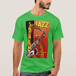 Snake Jazz Vintage T Shirt