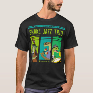 Snake Jazz vinyl T Shirt