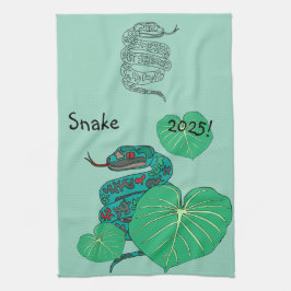 Snake Kitchen Towels Kökshandduk