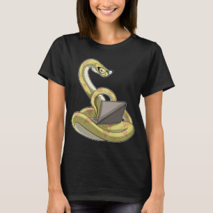 Snake Laptop T Shirt