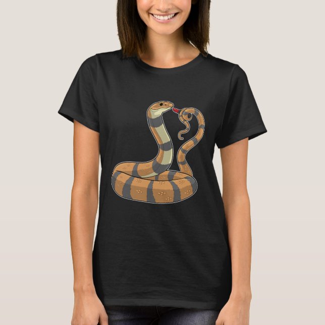 Snake Lipstick T Shirt (Framsida)