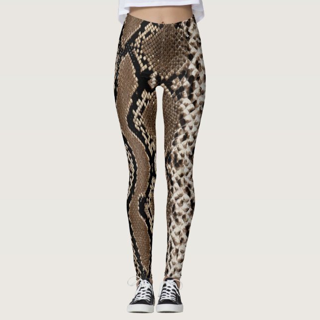Snake Love - Power Yoga Leggings (Framsida)