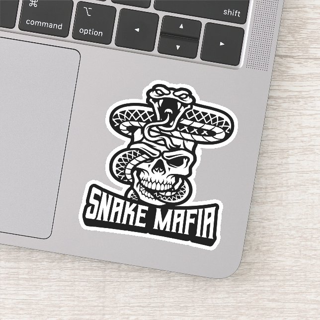 Snake Mafia Sticker Klistermärken (Detalj)