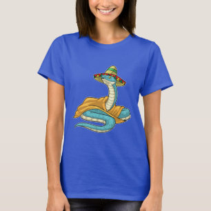 Snake Mexican hat T Shirt