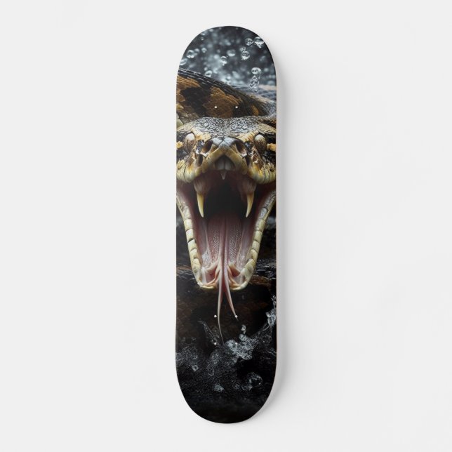 Snake Mini Skateboard Bräda 18,5 Cm (Framsida)