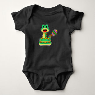 Snake Musician Rattle Music T Shirt