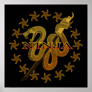 Snake Ninja 01 Poster