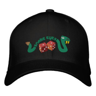 Snake Öga Broderad Keps
