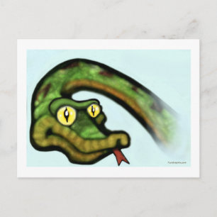 Snake Öga Vykort