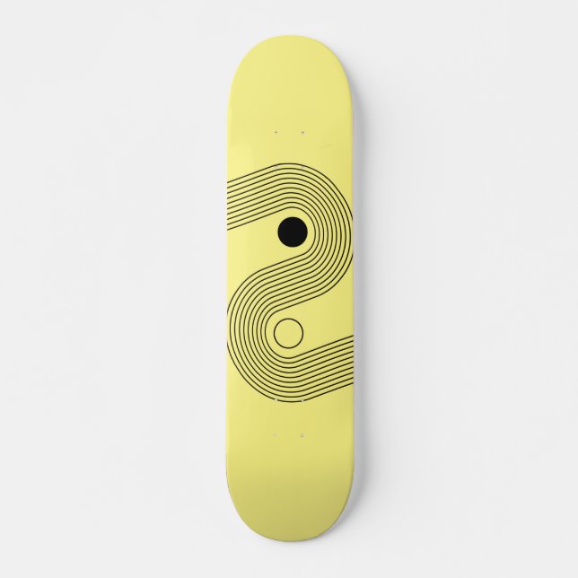 Snake öga y mini skateboard bräda 18,5 cm (Framsida)