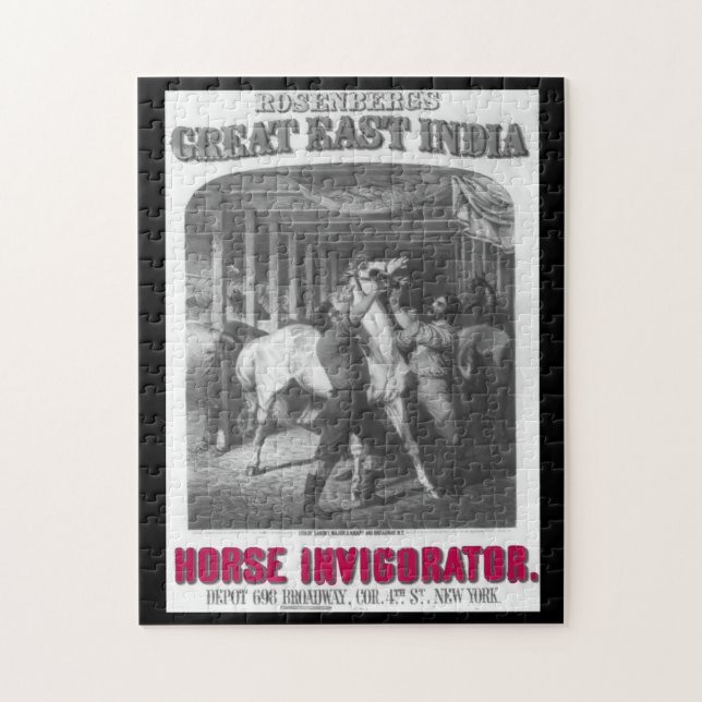 Snake Oil and Old Ads 11 Jigszawa Puzzle Pussel (Vertikal)