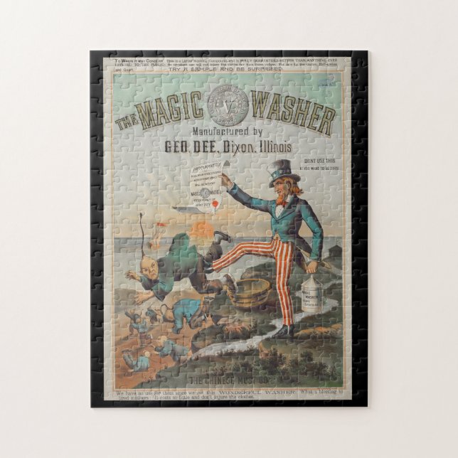 Snake Oil and Old Ads 2 Jigszawa Puzzle Pussel (Vertikal)