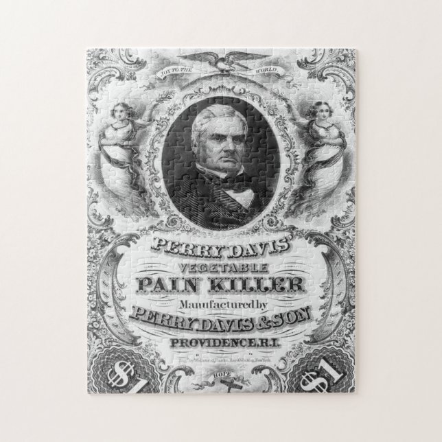 Snake Oil and Old Ads 8 Jigszawa Puzzle Pussel (Vertikal)