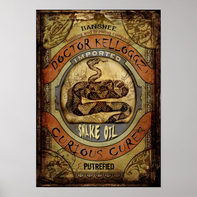 Snake Oil Poster (Framsidan)