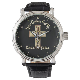 Snake on Cross Armbandsur