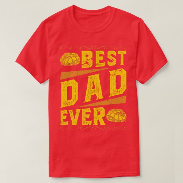 Snake Pappa Herpetolog Boll Python T Shirt (Design framsida)