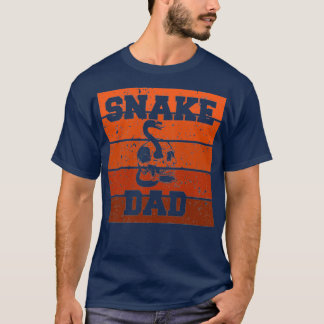 Snake Pappa Skull med reptil T Shirt