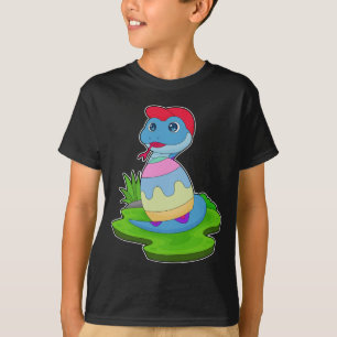 Snake Påsk Påskägg T Shirt
