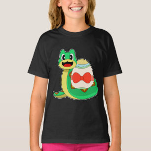 Snake Påsk Påskägg T Shirt
